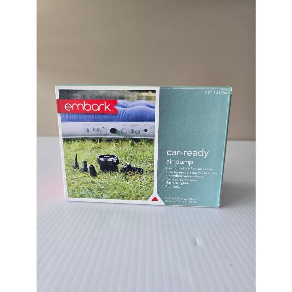 Embark Car Ready Air Pump New